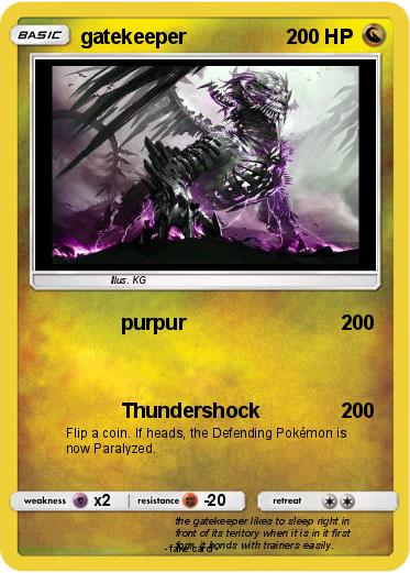 Pokemon gatekeeper