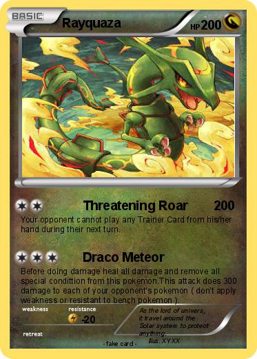 Pokemon Rayquaza