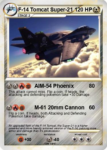 Pokemon F-14 Tomcat Super-21