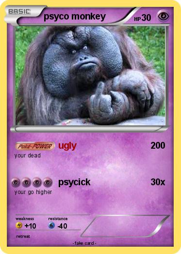 Pokemon psyco monkey