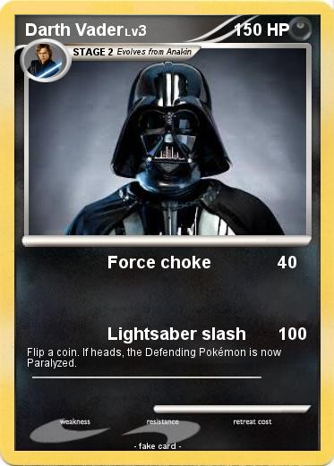 Pokemon Darth Vader