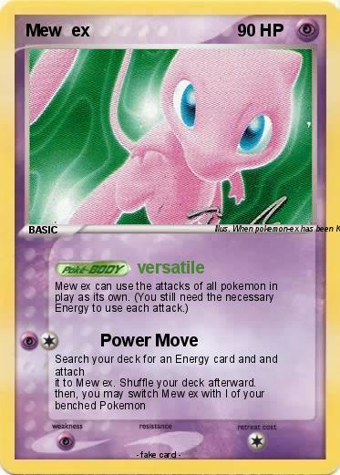 Pokemon Mew  ex