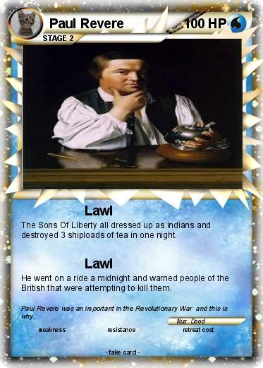 Pokemon Paul Revere
