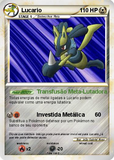 Pokemon Lucario