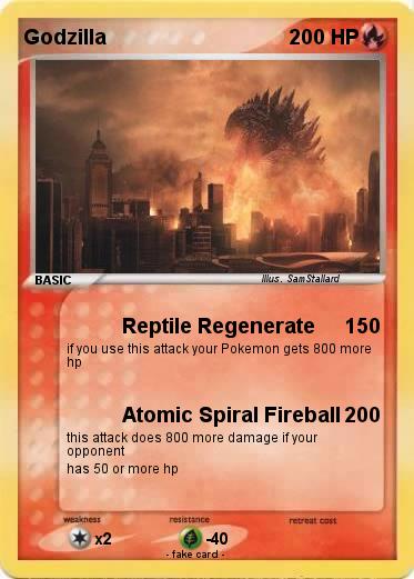 Pokemon Godzilla