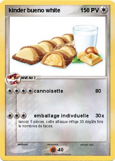 Pokemon kinder bueno white
