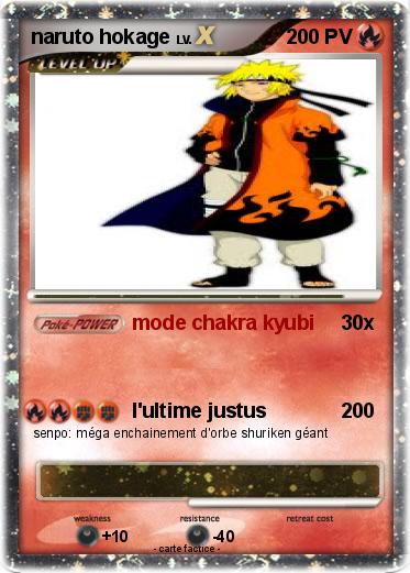 Pokemon naruto hokage