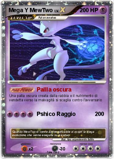 Pokemon Mega Y MewTwo