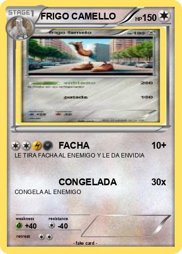 Pokemon FRIGO CAMELLO