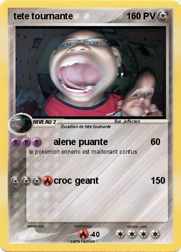 Pokemon tete tournante