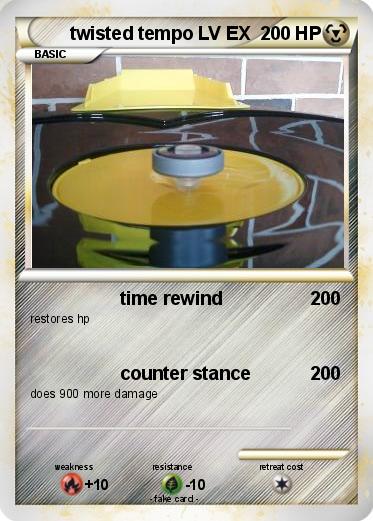 Pokemon twisted tempo LV EX