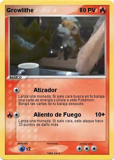 Pokemon Growlithe