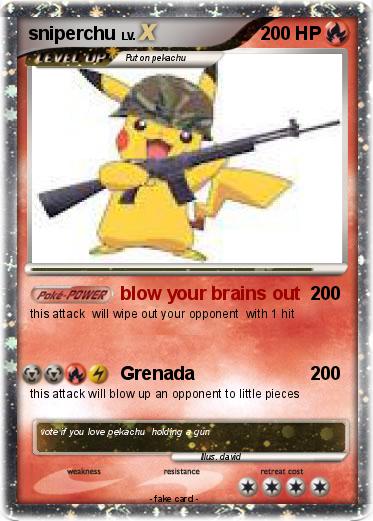 Pokemon sniperchu