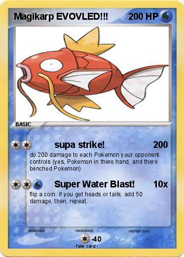 Pokemon Magikarp EVOVLED!!!