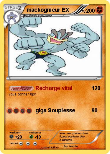 Pokemon mackognieur EX