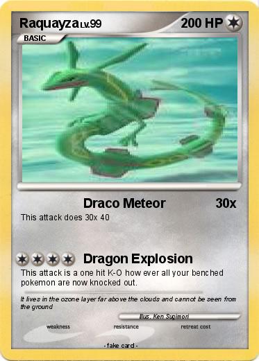 Pokemon Raquayza