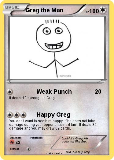 Pokemon Greg the Man
