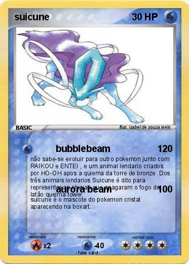 Pokemon suicune