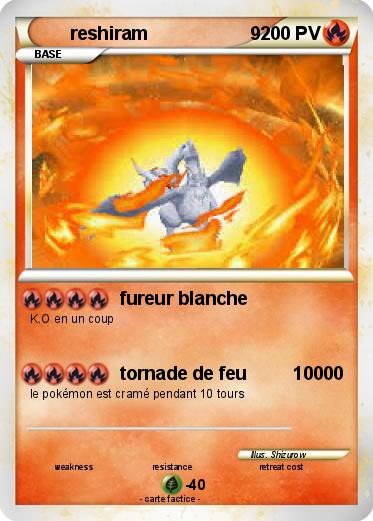 Pokemon reshiram                    9