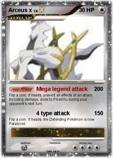 Pokemon Arceus x