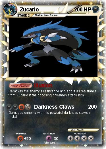 Pokemon Zucario