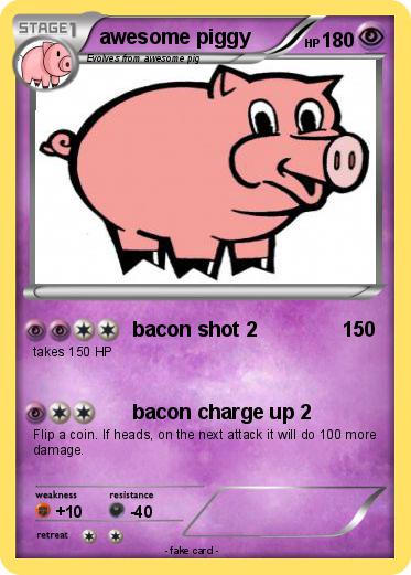 Pokemon awesome piggy
