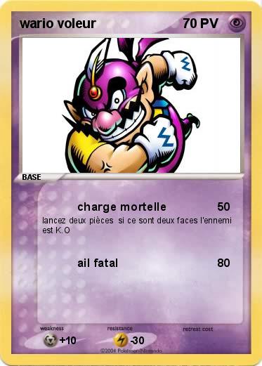 Pokemon wario voleur