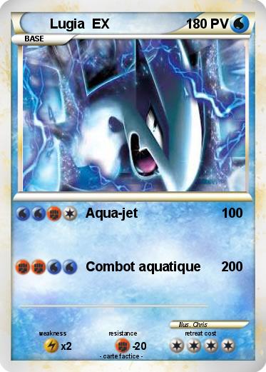 Pokemon Lugia  EX