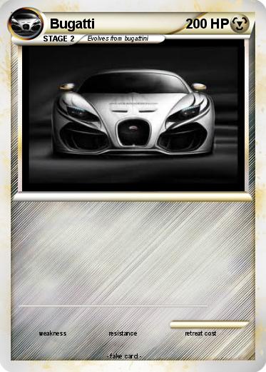 Pokemon Bugatti