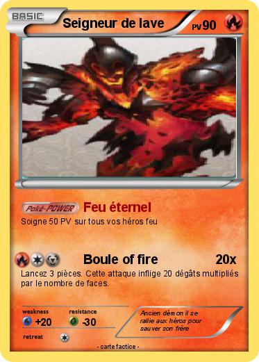 Pokemon Seigneur de lave