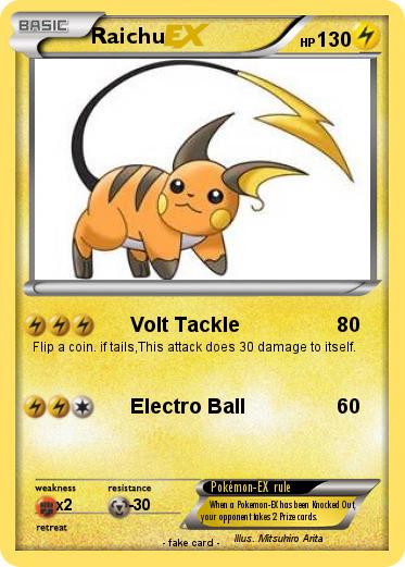 Pokemon Raichu