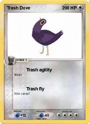 Pokemon Trash Dove