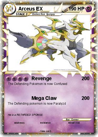 Pokemon Arceus EX