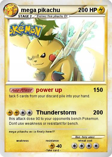 Pokemon mega pikachu