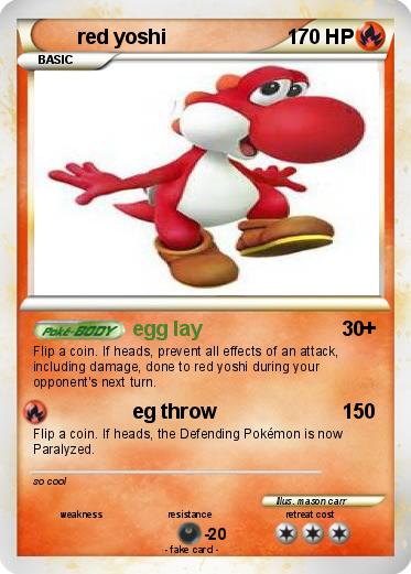 Pokemon red yoshi