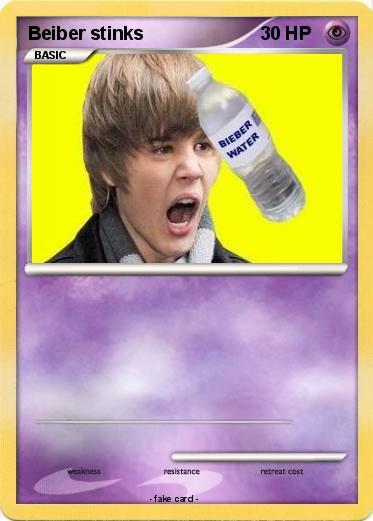 Pokemon Beiber stinks