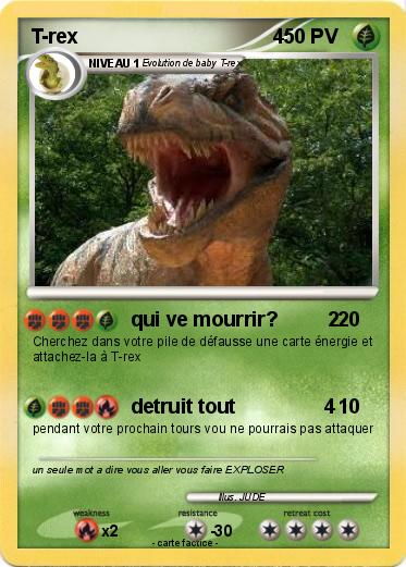 Pokemon T-rex                                   4
