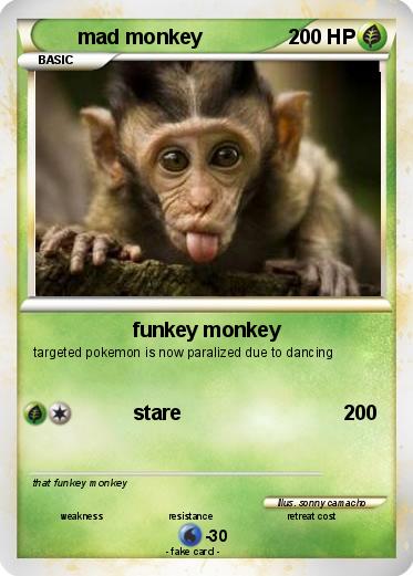 Pokemon mad monkey