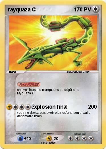 Pokemon rayquaza C