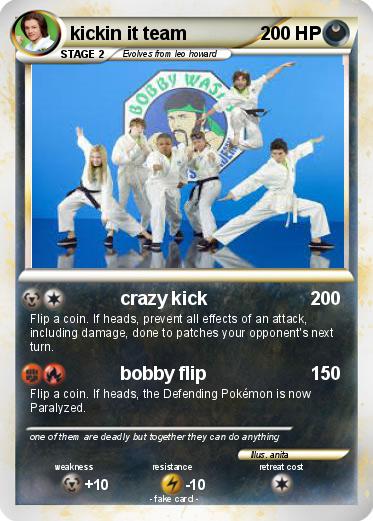Pokemon kickin it team