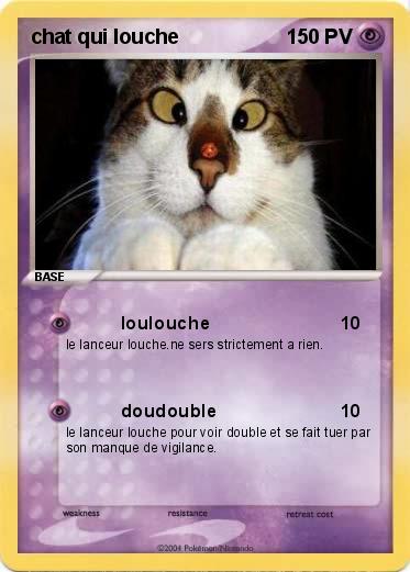 Pokemon chat qui louche