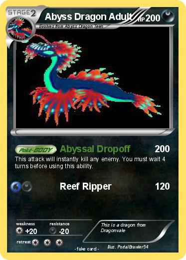 Pokemon Abyss Dragon Adult