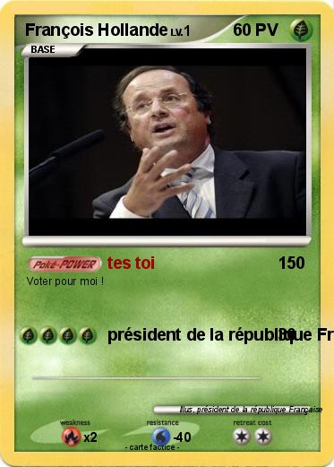 Pokemon François Hollande