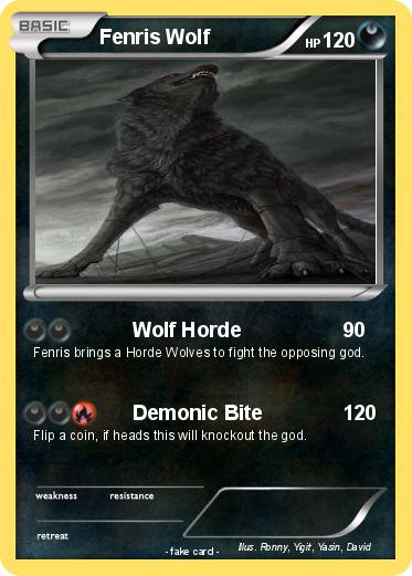 Pokemon Fenris Wolf