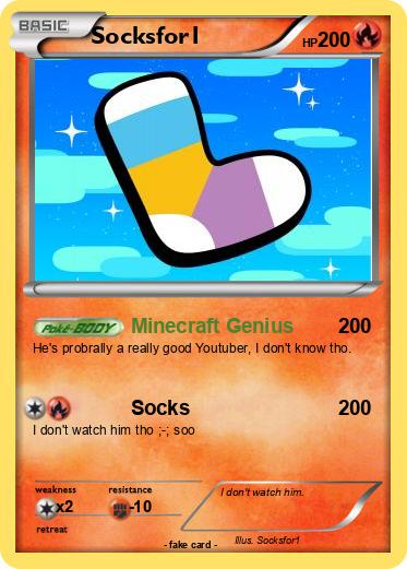 Pokemon Socksfor1