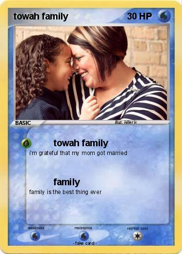 Pokemon towah family