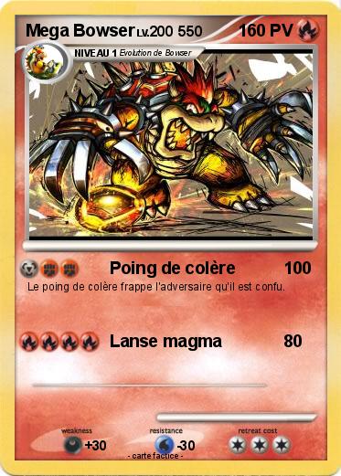 Pokemon Mega Bowser