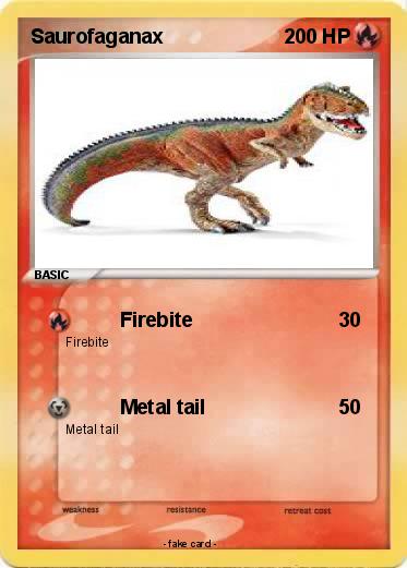 Pokemon Saurofaganax