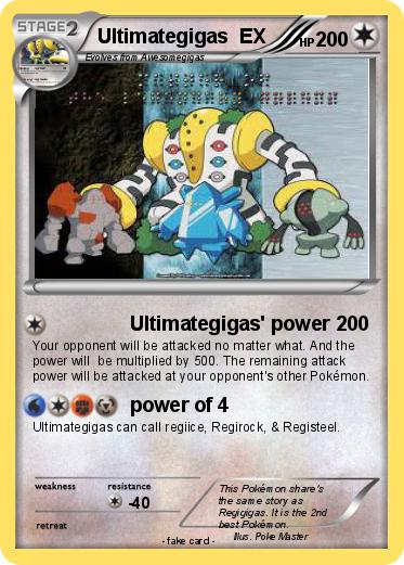 Pokemon Ultimategigas  EX