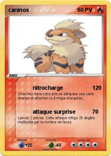 Pokemon caninos